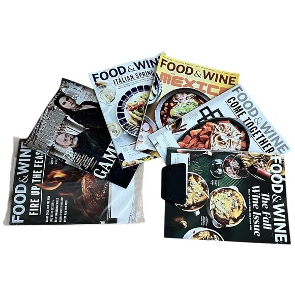 Food & Wine Magazine Lot 6 2018 2019 Issues Entertainment Weekly Game Of Thrones - Picture 8 of 8